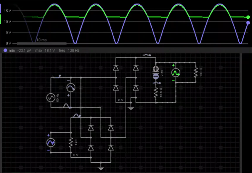 Linear Power Supply Circuit Failing Electrolytic Capacitor