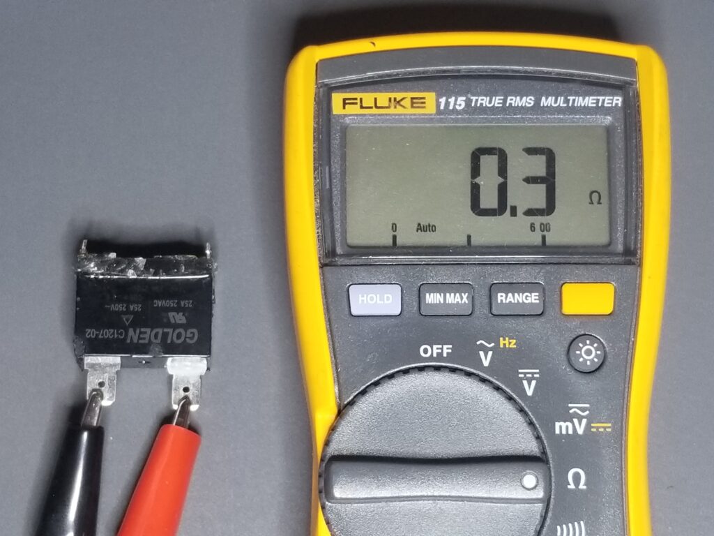 Fused Motor Relay that Causes Dryer to Run Continuously