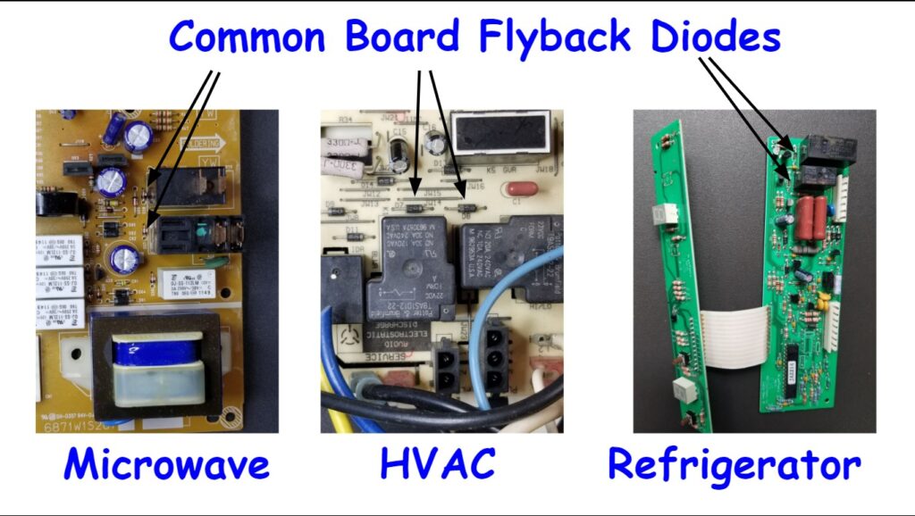 Flyback Diode Location