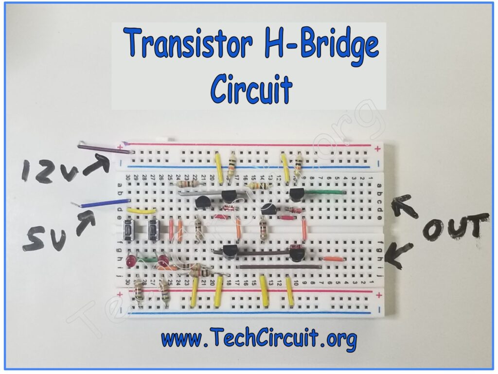 Transistor H-Bridge Circuit