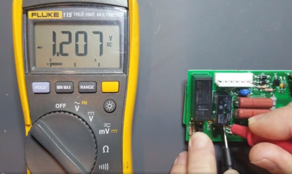 Testing a flyback diode in-circuit with a multimeter