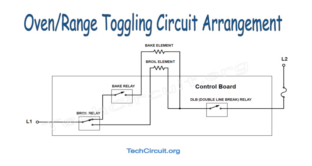 Electric Oven Relay Circuit