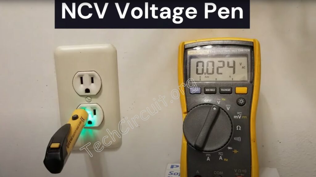 NCV Voltage Test - Voltage Pen to find a loose or open neutral in a 120v outlet