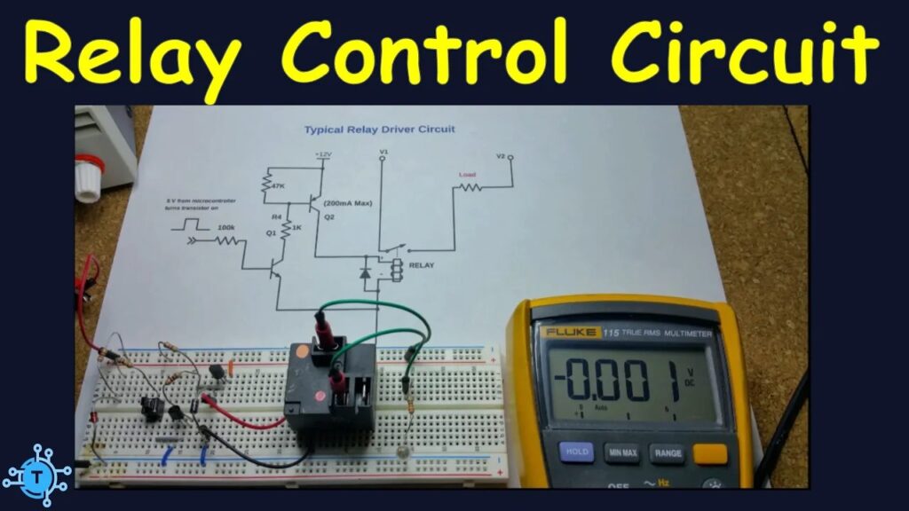 Relay Driver Circuits - How they Work - The Tech Circuit